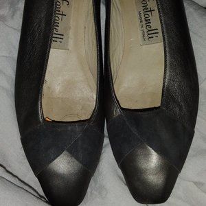 Vintage Renzo Fontanelli Silver Pumps 6.5B